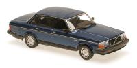 1:43 VOLVO 240 GL - 1986 - DARK BLUE - MINICHAMPS - 940171405